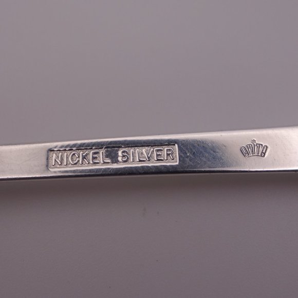 Amita Nickel Silver Japan Collectible Spoon - Picture 12 of 16